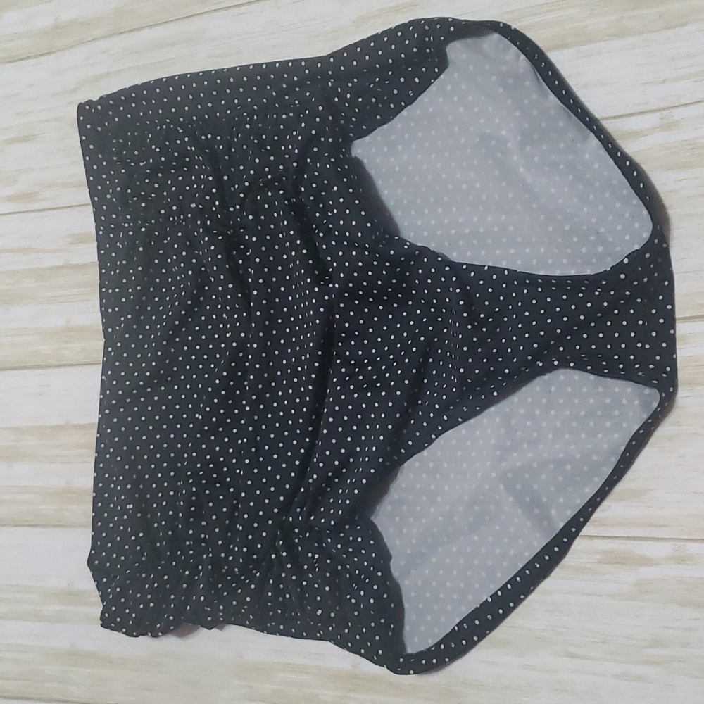 Unique  vintage high-waisted swim bottom size xl